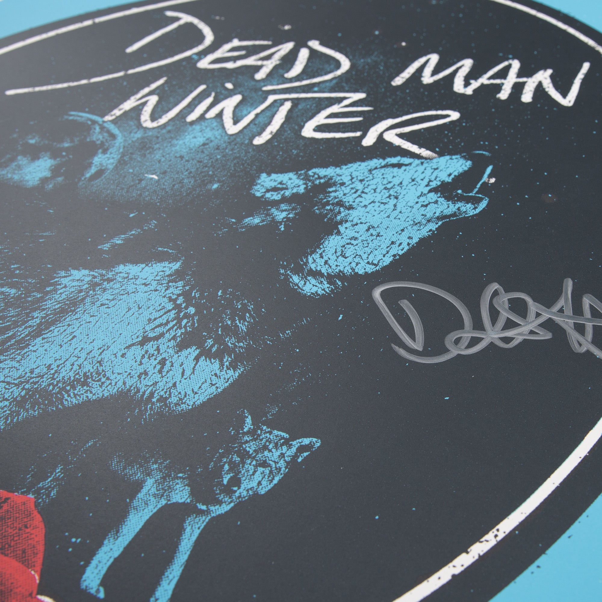 Dead Man Winter Signed 2025 Tour Poster