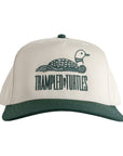 Dark Green/Natural Loon Baseball Cap