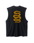 Love & Love Snake Cutoff (Black)