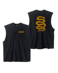 Love & Love Snake Cutoff (Black)