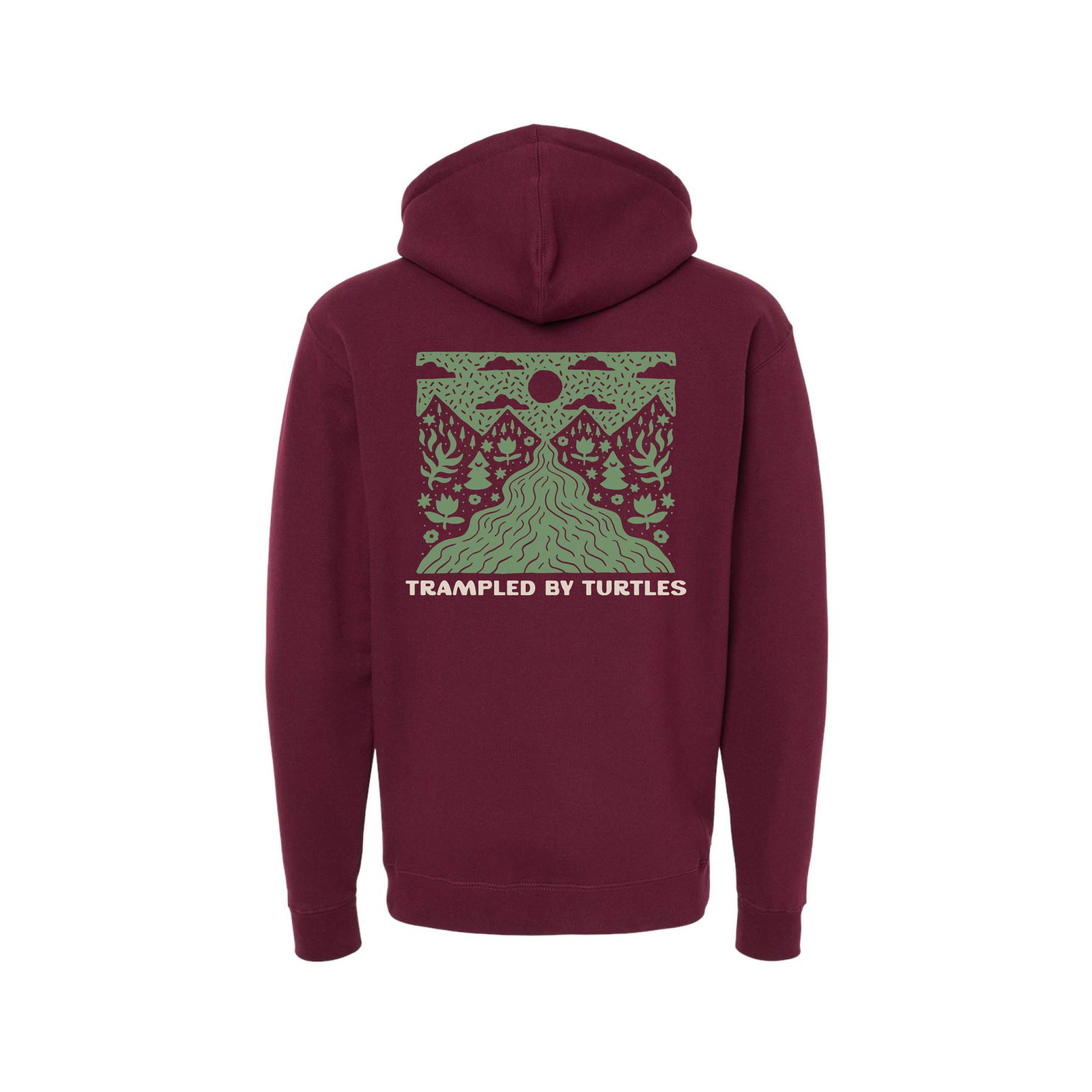 Pine Hoodie (Maroon)