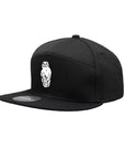Palomino Owl 7-Panel Hi Profile Cap - Black