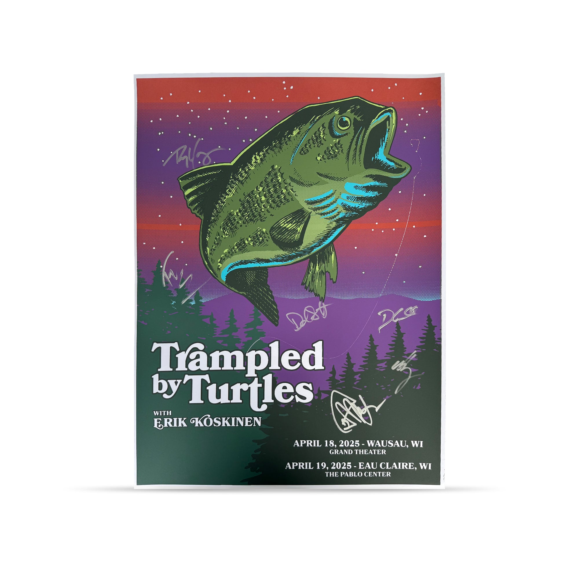Wisconsin 2025 Walleye Poster (Signed)
