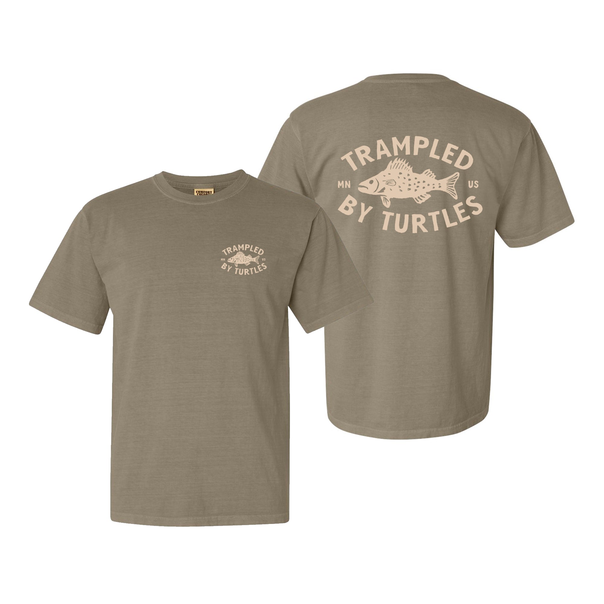 Walleye Tee Khaki