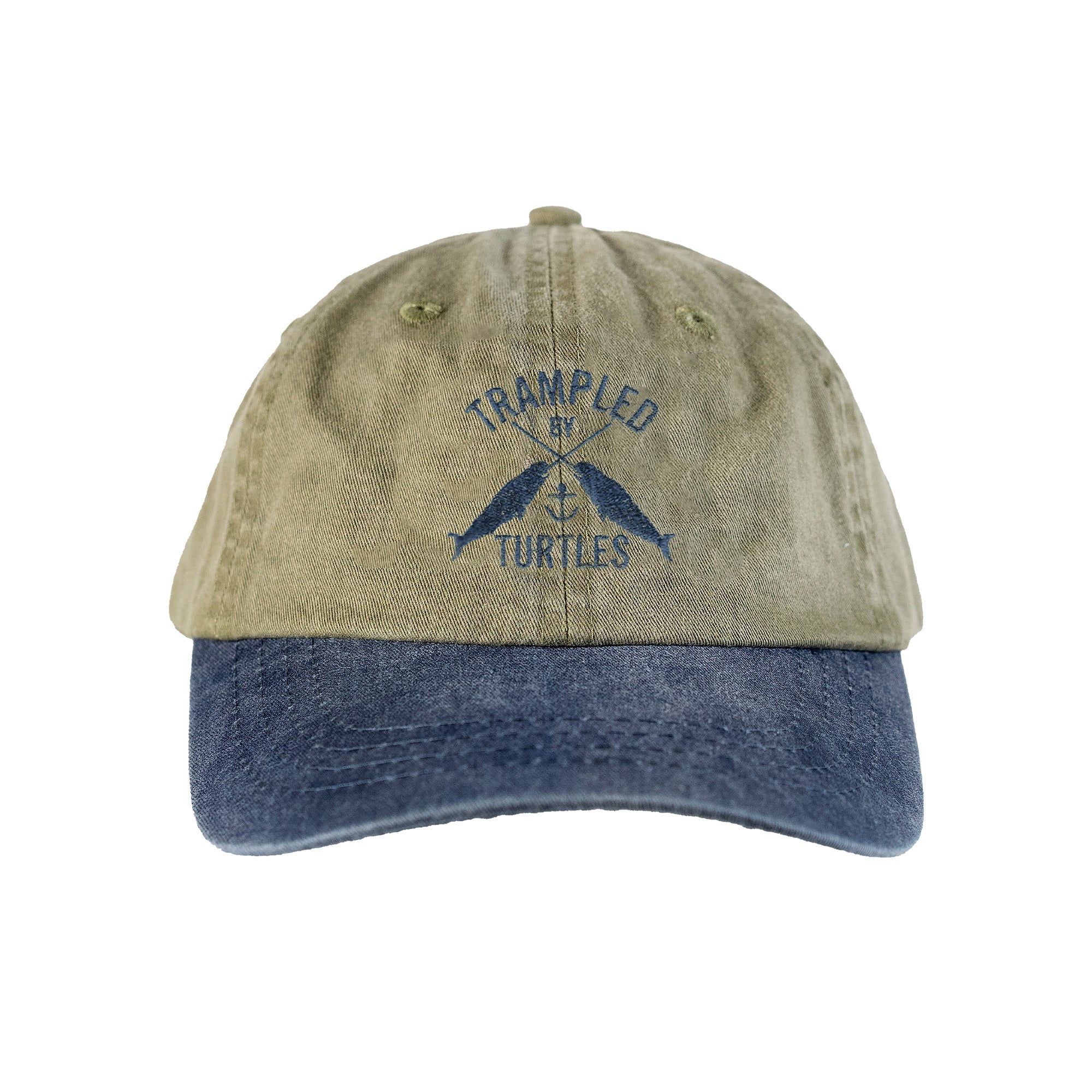Narwhal Dad Hat (Olive)
