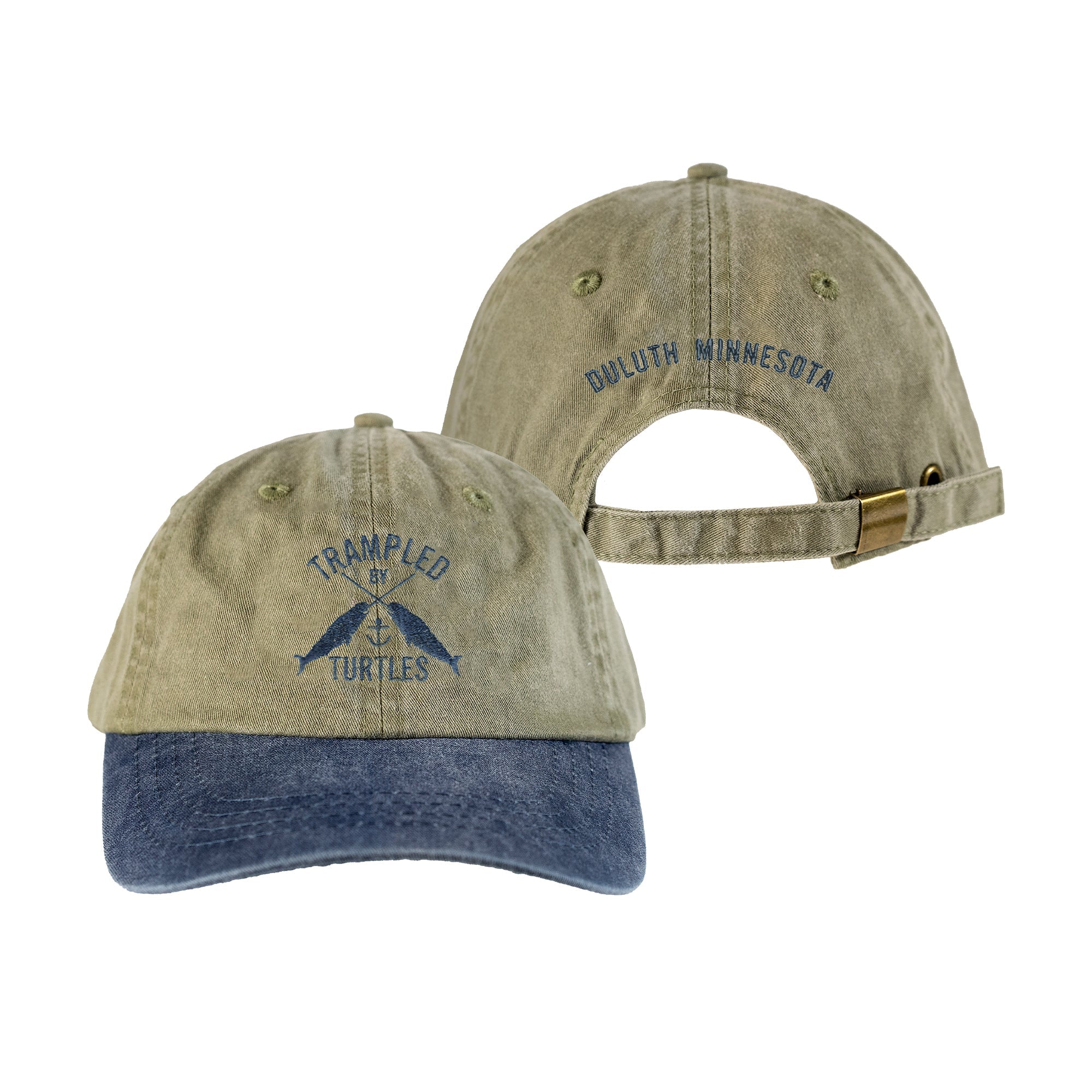 Narwhal Dad Hat (Olive)