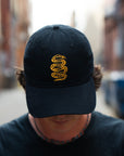 Love & Love Snake Hat (Black)