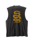 Love & Love Snake Cutoff (Vintage Black)