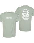 Love & Love Snake Tee (Bay)