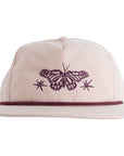 Pale Peach Butterfly Hat