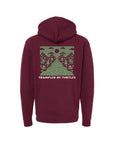 Pine Hoodie (Maroon)
