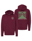 Pine Hoodie (Maroon)
