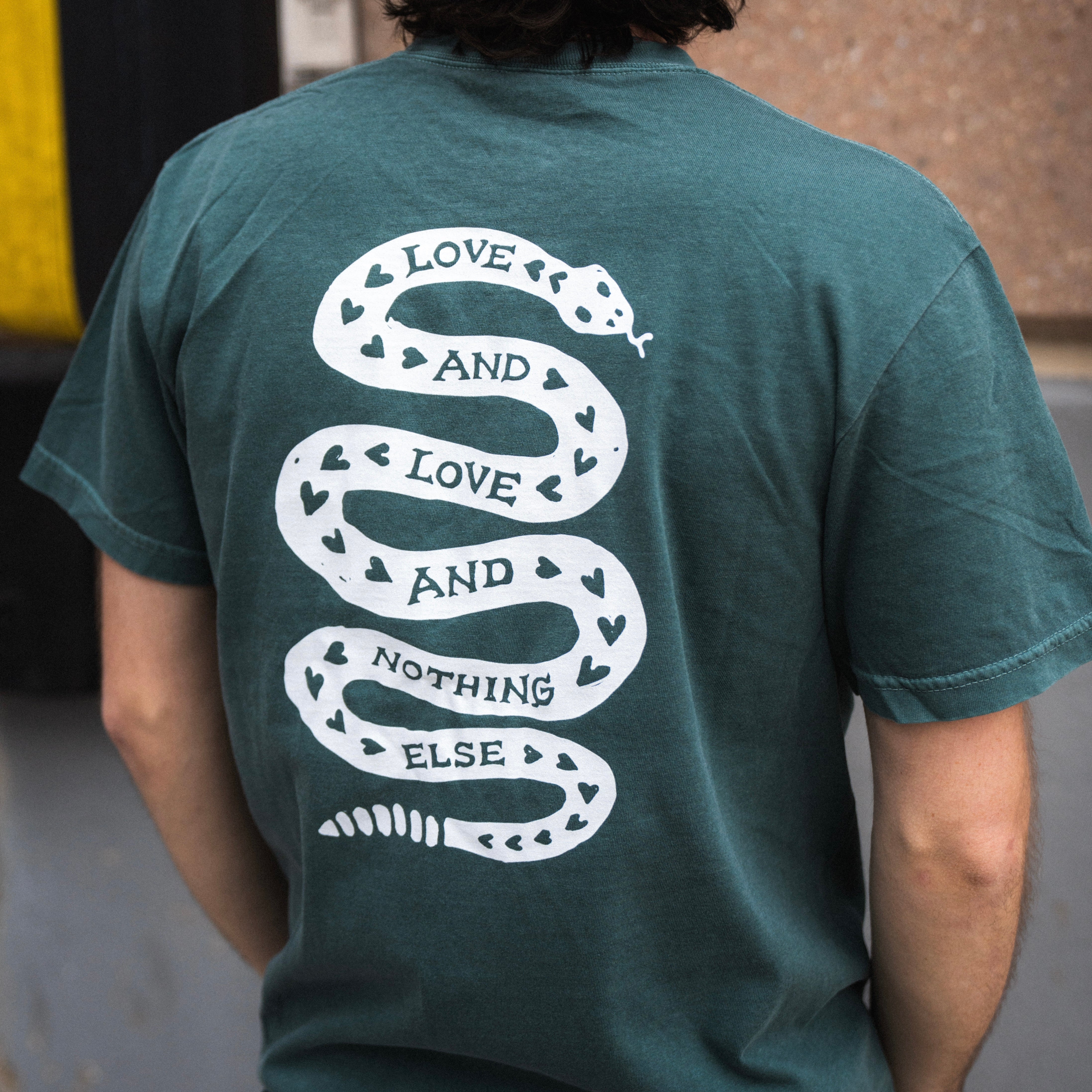 Love Snake Tee - Blue Spruce – Trampled By Turtles